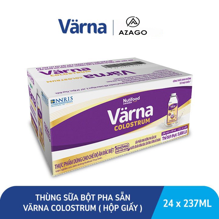 Thùng Sữa Bột Pha Sẵn Värna Colostrum (Tăng đề kháng nhanh),Diabetes ...