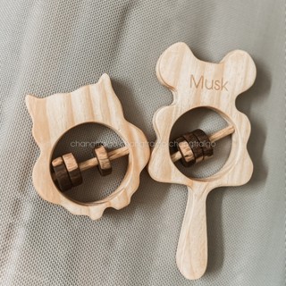 Đồ chơi lục lạc bằng gỗ Montessori dành cho em bé – Đồ chơi gỗ Chàng Trai Gỗ