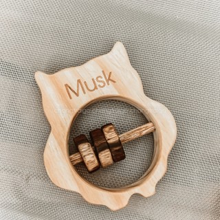 Đồ chơi lục lạc bằng gỗ Montessori dành cho em bé – Đồ chơi gỗ Chàng Trai Gỗ