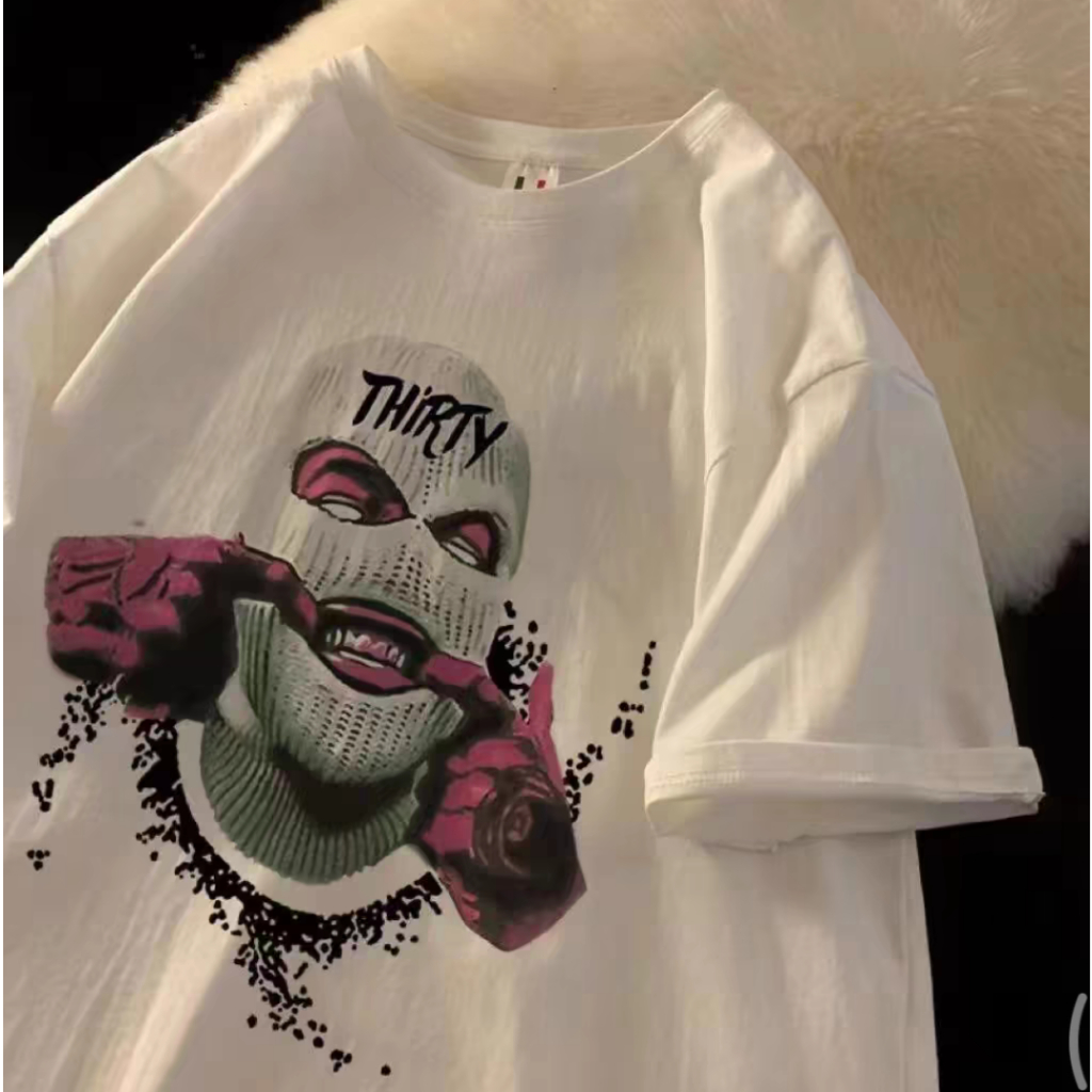 [VẢI 250 GSM] Áo Thun Hiphop Ski Mask Ngầu Chất Unisex Form Rộng Vải Cotton 100% Premium Cao Cấp - AP682