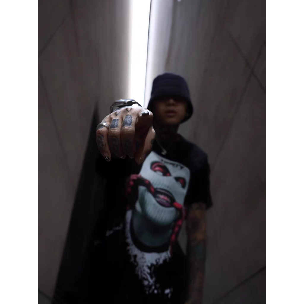 [VẢI 250 GSM] Áo Thun Hiphop Ski Mask Ngầu Chất Unisex Form Rộng Vải Cotton 100% Premium Cao Cấp - AP682