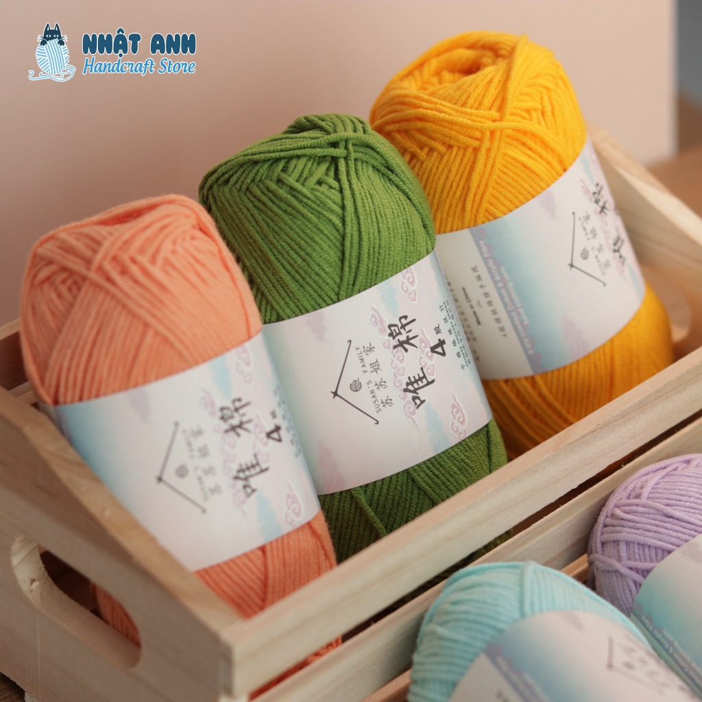 Len Susan’s Family 4 (mã 41-87) cuộn 50g | Shopee Việt Nam