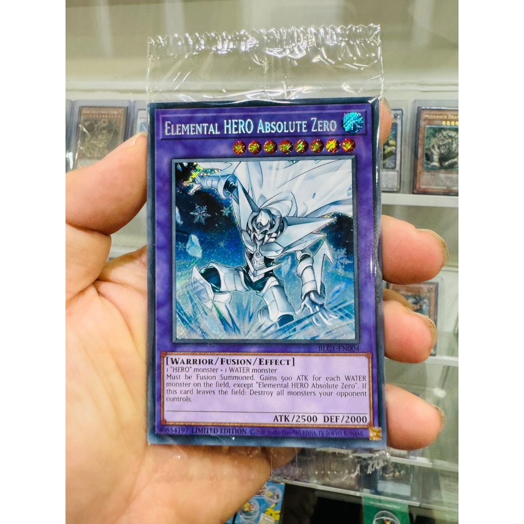 Thẻ Bài YugiOh Mã BLC1-EN004 - Elemental HERO Absolute Zero - Secret ...