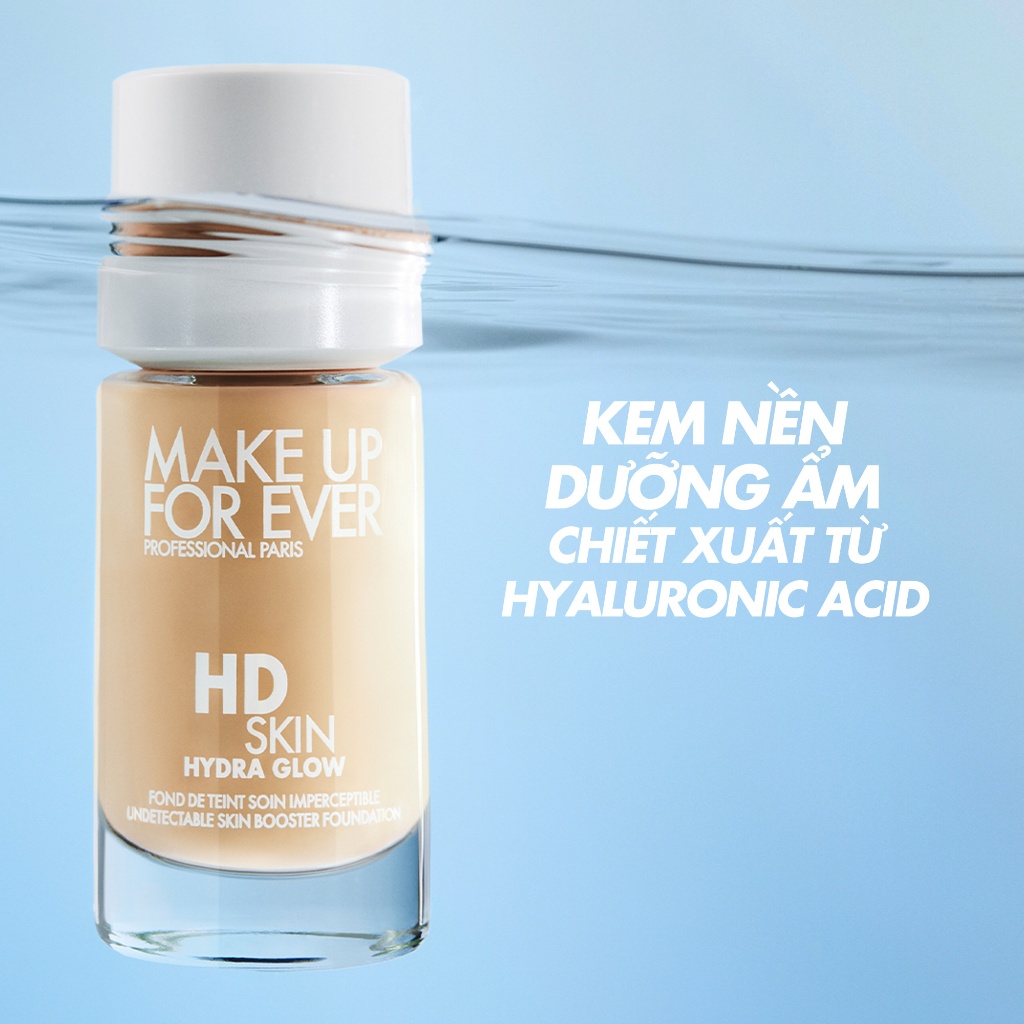 Ảnh Kem nền dưỡng ẩm và giúp da căng bóng HD SKIN HYDRAGLOW FOUNDATION Deluxe 5ml 1