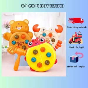 Đồ chơi đập chuột, đập thú cưng cho bé,giúp bé vui chơi thoải mải
