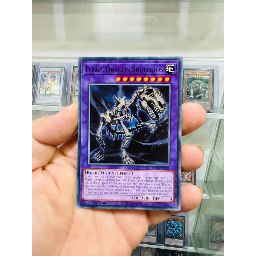 Thẻ Bài YugiOh Mã BLC1-EN132 - Fossil Dragon Skullgios - Common - 1st ...