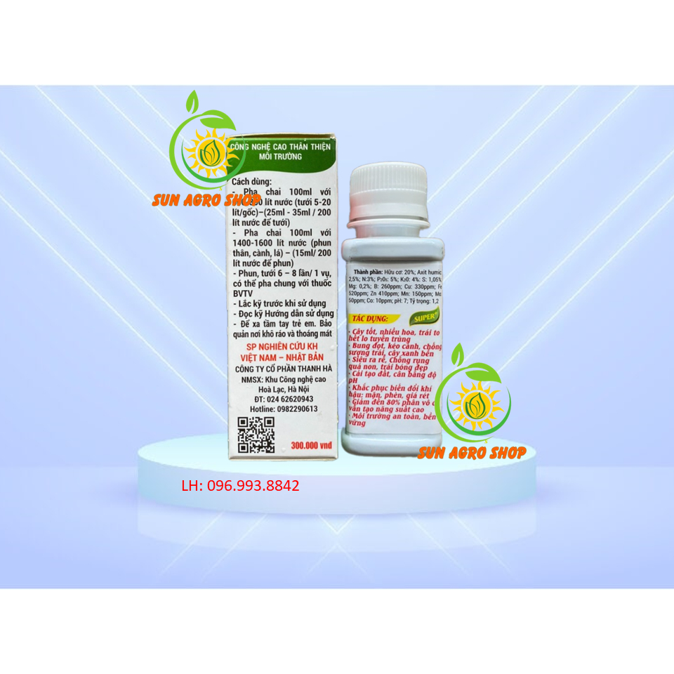Amino Seaweed - Tảo Biển 100ml pha 1600L