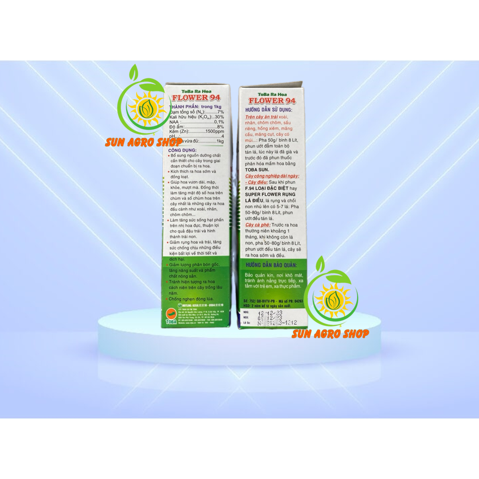 Flower 94 (F94) Chính hãng 1kg Rước mắt cua, phá miên trạng