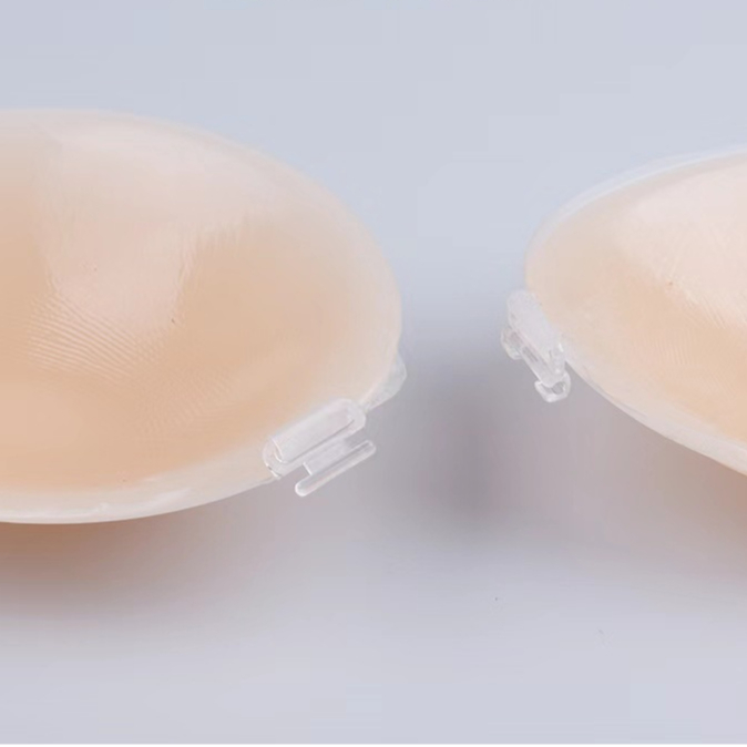 Miếng Dán Nâng Ngực BRA Cài Trước Tạo Khe Chống Tụt Silicon Cao Cấp