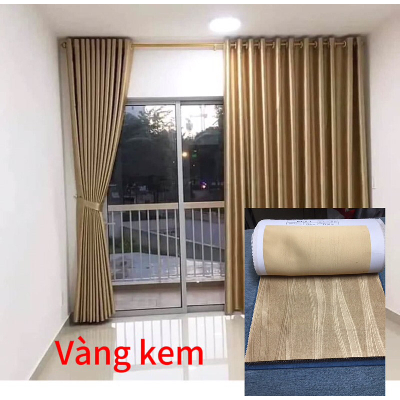 Rèm Cửa Dệt 3 Lớp Che Nắng Cản Nhiệt Rèm Dùng Cho Phòng Khách Phòng Ngủ ...