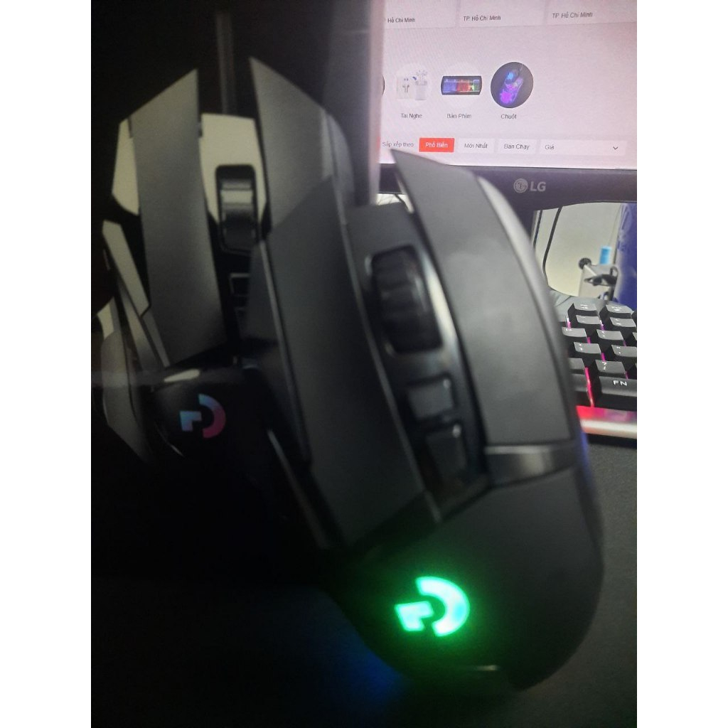 Chuột Máy Tính Gaming Logitech G502 Led RGB BH 12T | Shopee Việt Nam