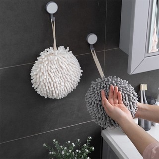 Khăn lau tay quả bông tròn treo nhà bếp,chất liệu vải bông mềm mịn,siêu thấm nước, thấm hút cực tốt { H }