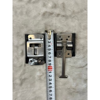 Bộ móc chữ T xịn khóa cửa thùng xe tải chốt lò xo.