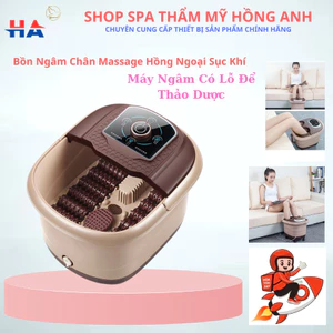 Máy Ngâm Chân Massage Hồng Ngoại - Sục Khí Tự Làm Nóng Bồn Ngâm Chân Massage Thư Giãn