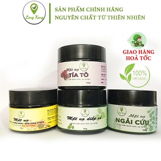 Mặt Nạ Dưỡng Da Diếp Cá LengKengFarm Giảm Mụn - Mặt Nạ Đắp 100% Thiên Nhiênn