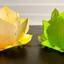 Bộ 4 Cái Lồng Đèn Hoa Sen Nhựa Mỏng Thả Nước/Cầm Tay/Treo Trang Trí Phật Giáo, Có Bán Đèn Led Riêng