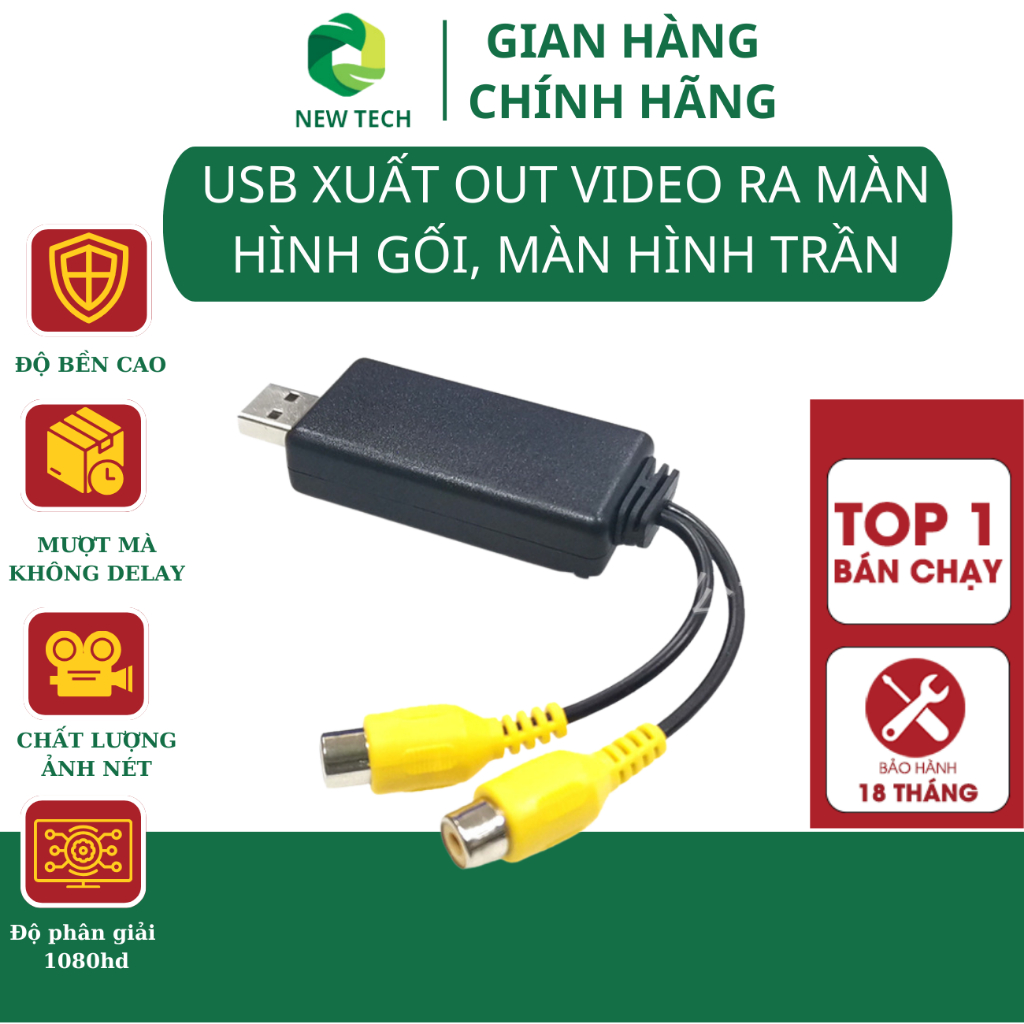 USB VIDEO OUT Android xuất hình ảnh cho màn hình Android chất lượng cao ...