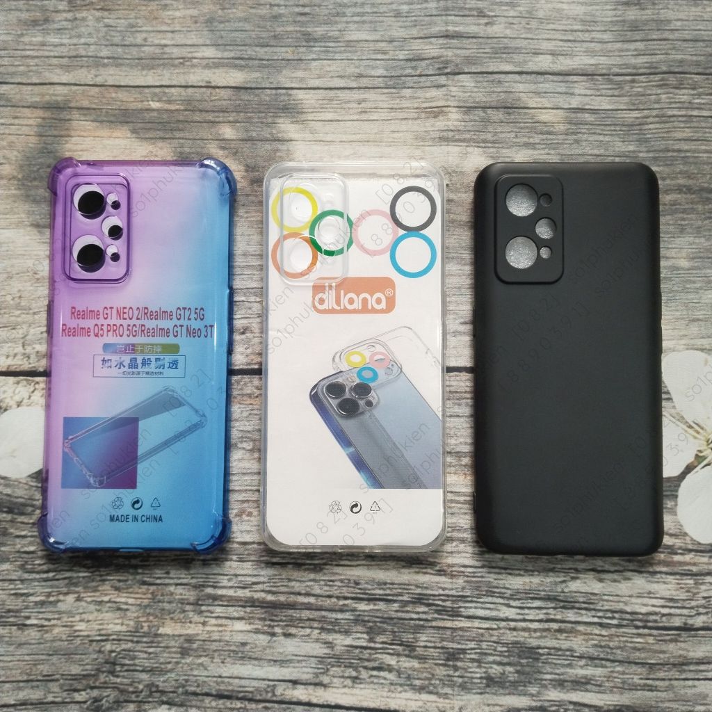 Cover Per Realme GT 2 / GT Neo 2 - Custodia TPU Morbida Anti Graffio, Ultra Sottile, Colore Verde