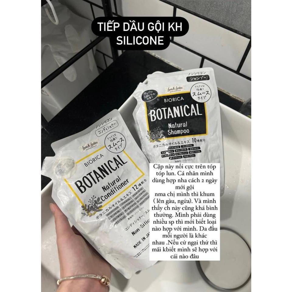 Thiết kế của Dầu Gội Botanica Hatomugi