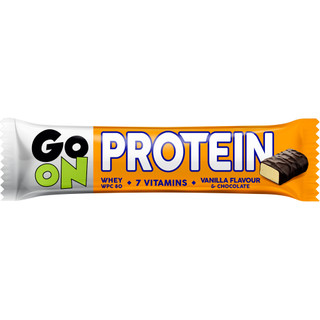 Thanh Năng Lượng Nam Việt Quất Kỉ Tử & Chocolate Bổ Sung Protein 50g - Protein Bar 20% GO ON With Cranberry And Goji
