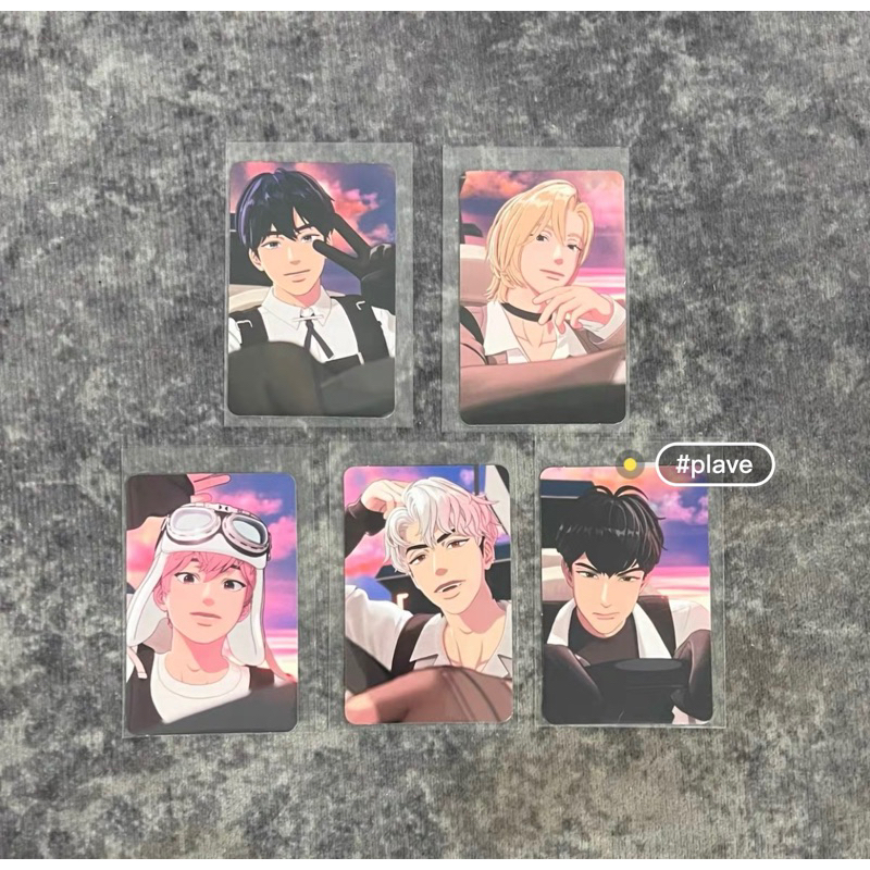 [SẴN] Pre-order benefit cards / POB PLAVE album 134-1 web MS / Makestar ...