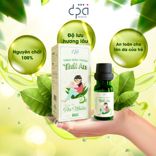 Combo Tinh Dầu Tràm Thái An và Dầu Mù U Thái An Nguyên Chất Tự Nhiên - (1 Tràm 10ml + 1 Mù u + 1 Khăn sữa)