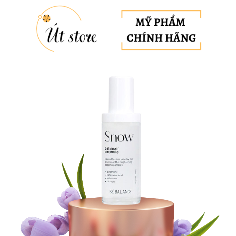 Tinh chất dưỡng trắng da cân bằng Snow Balancer Ampoule Be balance- Út store