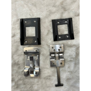 Combo 5 Móc gài cửa thùng xe chữ T có đế, cài cửa thùng xe tải cao cấp inox không rỉ.