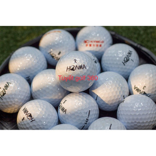 Bóng golf Honma cũ độ mới 99%,bóng trắng sáng không xước,đẹp sản phẩm như ảnh