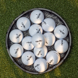Bóng golf Honma cũ độ mới 99%,bóng trắng sáng không xước,đẹp sản phẩm như ảnh