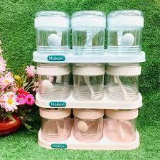 Lọ Gia Vị Bộ 3 Hokori, Hũ Gia Vị Bộ 3 Việt Nhật 2936