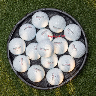 Bóng golf Kirkand cũ 99%, bóng trắng sáng không xước đưpj như ảnh