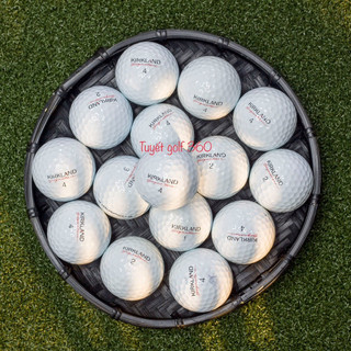 Bóng golf Kirkand cũ 99%, bóng trắng sáng không xước đưpj như ảnh