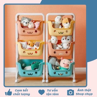 Kệ Gấu Hokori đựng đồ đa năng,đựng Đồ Chơi Cho Bé - Kệ đựng đồ đa năng Có Bánh Xe Nhựa Việt Nhật