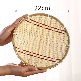 Mẹt Tre Hình , phụ kiện Mini mây tre đan , Thuyền tre trang trí món ăn