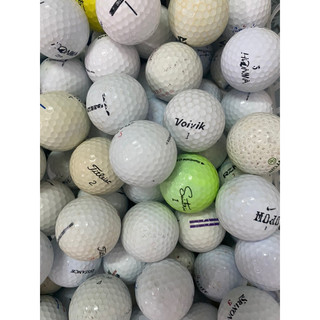 Bóng golf cũ 3k các thương hiệu tập tại nhà bóng vẫn còn trắng sáng sử dụng tốt