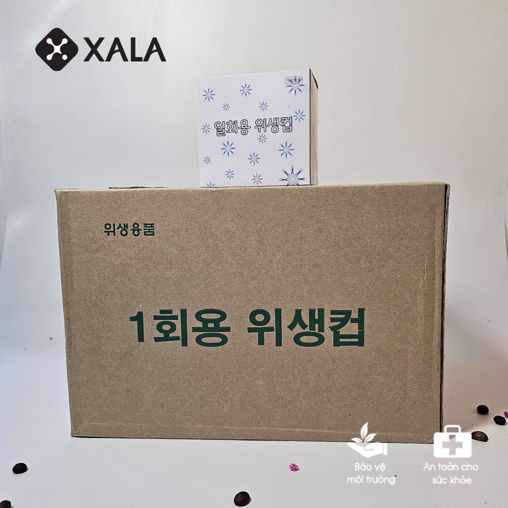 1 thùng 4000 túi giấy uống nước 90ml dùng 1 lần trong nhà xưởng, phòng sạch