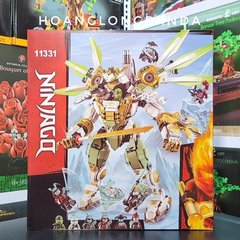 [Ninja] Đồ chơi lắp ráp 11331 4020 Mech Titan Lloyd 912 chi tiết ...