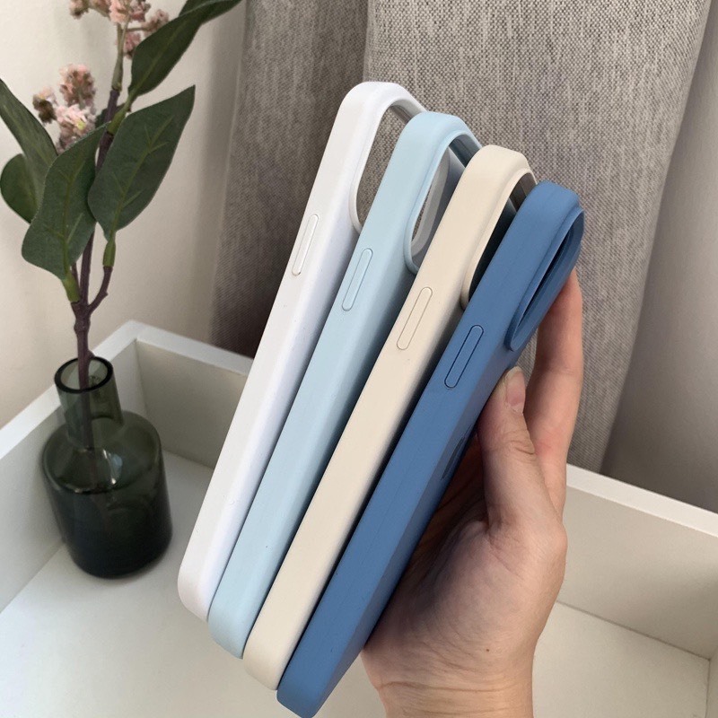 Ốp Lưng iPhone TPU Đệm Nhung Chống bẩn, Chống Sốc, Bảo Vệ Camera - iP 7/8/X/XS/11/12/13/14/15/16/17/Plus/Pro/Max CB - ảnh 3