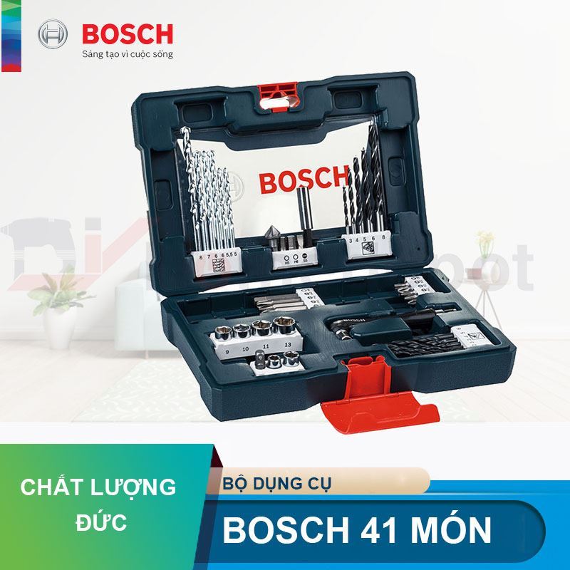 Bộ dụng cụ 41 chi tiết Bosch 2607017396
