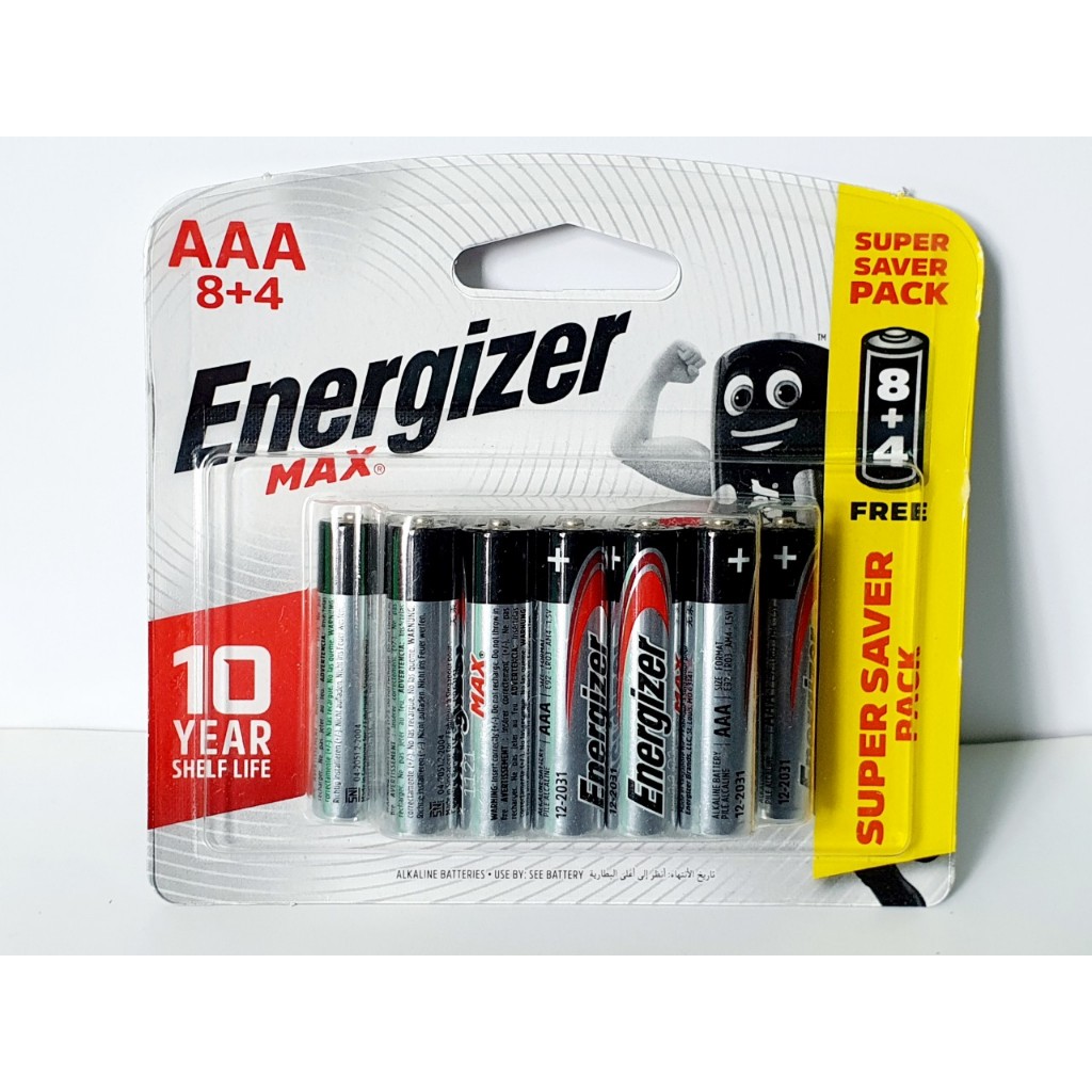 Hộp 24 viên pin Energizer AA, AAA- Pin tiểu, pin đũa (CHÍNH HÃNG ...