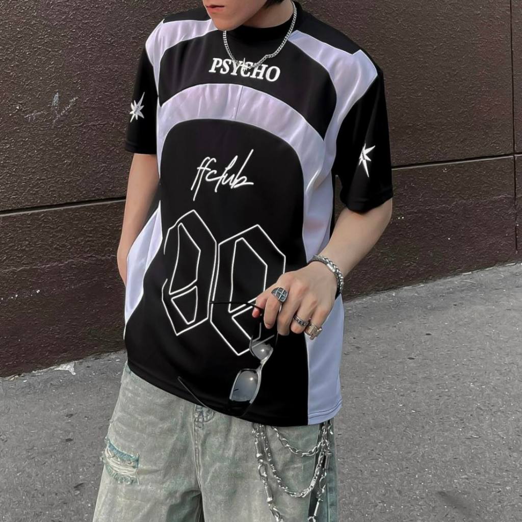 [ CÓ SẢN PHẨM MỚI ÁO THUN OVERSIZE PHỐI BÓNG ĐÁ FFCLUB MIX 1 - LOCALBRAND FFCLUB CHÍNH HÃNG