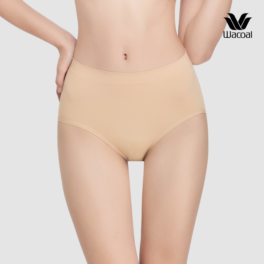 Quần lót Wacoal IWU3771 - IWU3K10H Smooth Cool Mát mịn & bền form lưng cao viền mỏng thun pha cotton