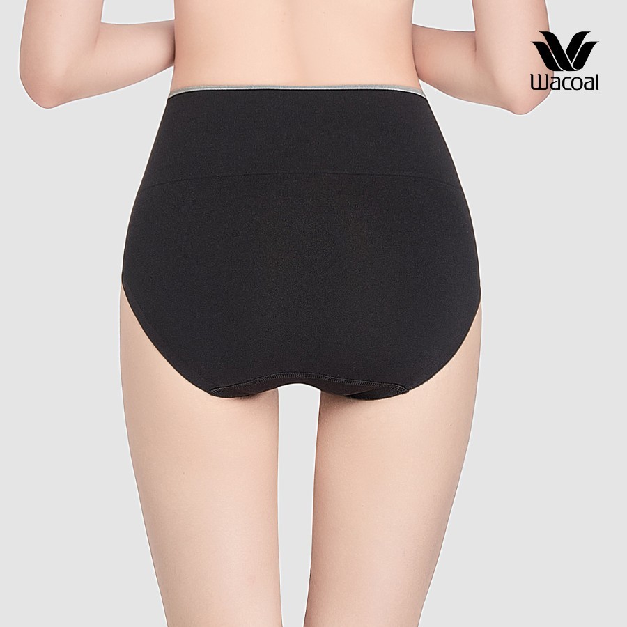 Quần lót nữ Wacoal IWU4998 Smooth Cool Mát mịn & bền form lưng cao ngang rốn, bản to, viền mỏng thun pha cotton - WU4998