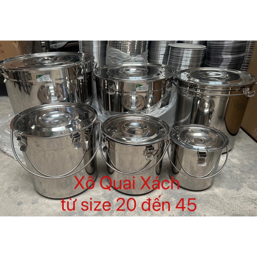 Xô inox - Giá Tốt, Miễn Phí Vận Chuyển, Đủ Loại | Shopee Việt Nam