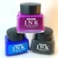 Mực Ink Xóa Được Lọ 30ml (Tặng 2 tẩy) , Mực Ink Tẩy Được có 3 màu tím/xanh/đen
