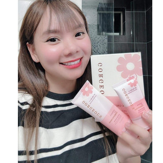 (mua 1 Set  tặng 2  MN )Kem chống nắng múi xù gorgeous trắng da, nâng tone, chống nước lâu trôi tuýp SPF50+PA+++