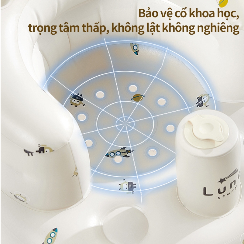 Ghế hơi bé tập ngồi, cao cấp phong cách Hàn Quốc Tự Động Chống trơn