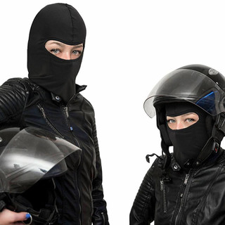 SWAT Khăn Trùm Đầu Ninja FULL Đen Siêu Co Giản Thoáng Mát Libi House Phụ Kiện Du Lịch