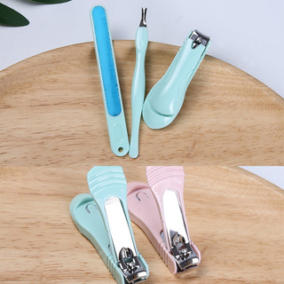 Bộ 3 Dụng Cụ Bấm Móng, Dũa Móng, Lấy Khóe Lameila (Màu Ngẫu Nhiên) - LMLTOP